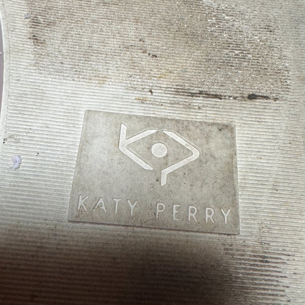 Katy Perry size 8 sneakers with palm tree - Picture 7 of 10